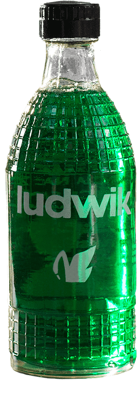 Butelka Ludwika z 1995 roku.